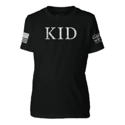 Youth Kid Defined T-Shirt - Black -Fashion Trend Clothing Store GS5749 Kid Defined Youth Tee Black FRONT WEB READY