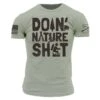 Doin' Nature Sh*t T-Shirt - Light Sage -Fashion Trend Clothing Store GS5761 Men sDoin NatureShitTee LightSage WEB READY