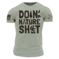 Doin' Nature Sh*t T-Shirt - Light Sage