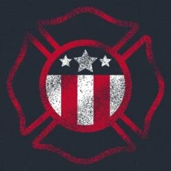 Red Line Crest T-Shirt - Midnight Navy -Fashion Trend Clothing Store GS5769 Men sRedLineCrestTee MidnightNavy ARTWORK WEB READY