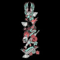 Full Send Long Sleeve - Black -Fashion Trend Clothing Store GS5780 Men sFullSendLongSleeve BlackLEFTSLEEVEART