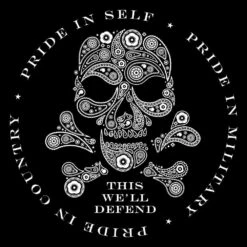 Women's Death Paisley V-Neck - Black -Fashion Trend Clothing Store GS5783 Women sDeathPaisleyV Neck Black WEB READY BackArt