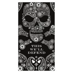 Death Paisley Long Sleeve - White 19 Death Paisley Long Sleeve - White -Fashion Trend Clothing Store GS5784 Men sDeathPaisleyLongSleeve White WEB READY BackART