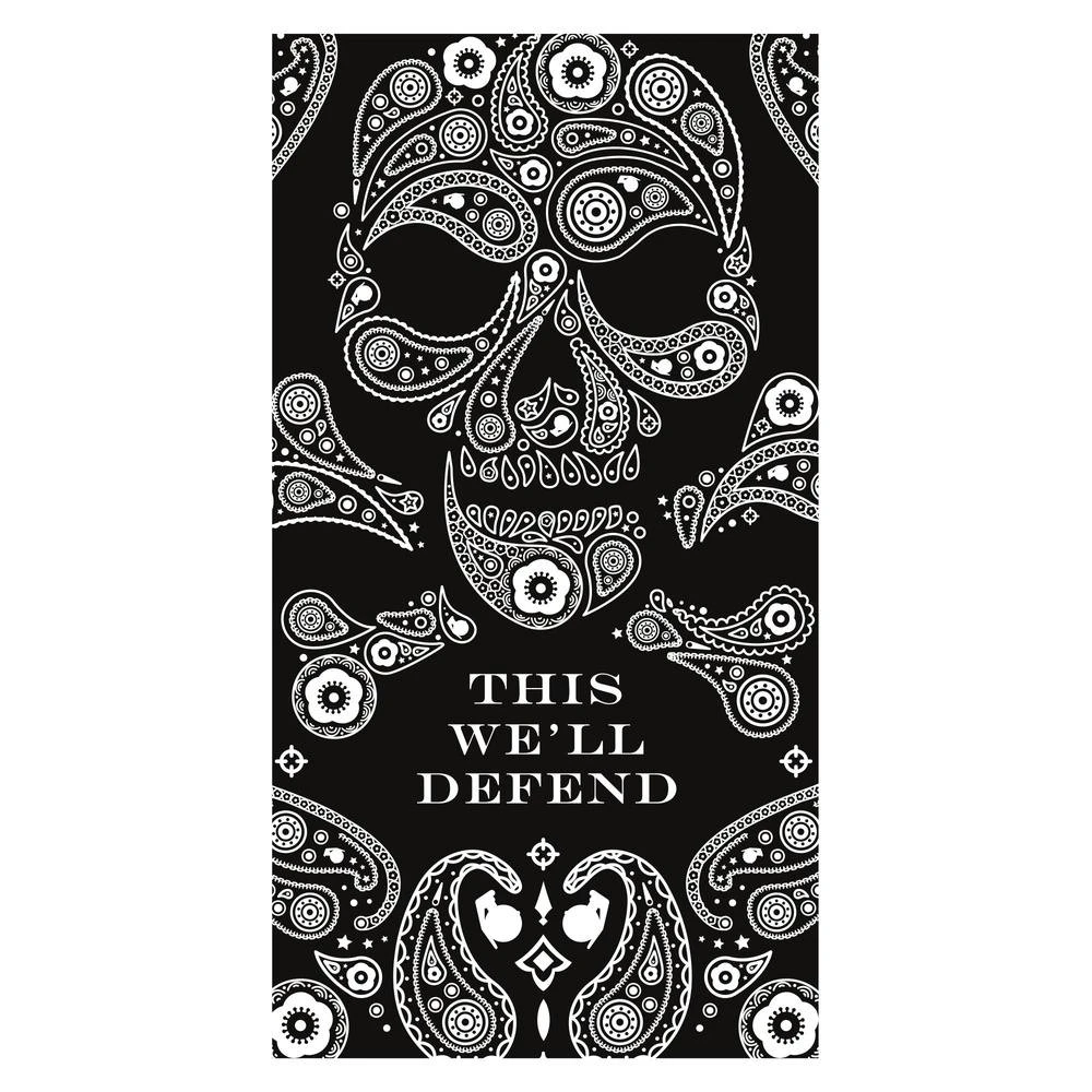 Death Paisley Long Sleeve - White 11 Death Paisley Long Sleeve - White - Image 9