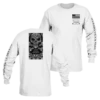 Death Paisley Long Sleeve - White -Fashion Trend Clothing Store GS5784 Men sDeathPaisleyLongSleeve White WEB READY Both