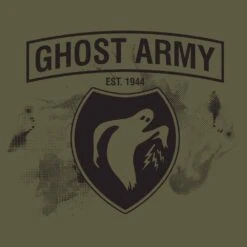 Ghost Army T-Shirt - Military Green 7 Ghost Army T-Shirt - Military Green -Fashion Trend Clothing Store GS5785 Men sGhostArmyTee MilitaryGreenFRONTART