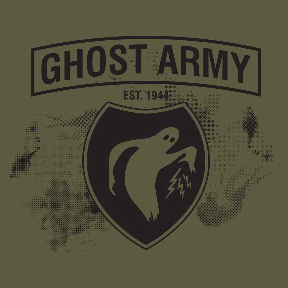 Ghost Army T-Shirt - Military Green 5 Ghost Army T-Shirt - Military Green - Image 3
