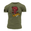Lucky Devil T-Shirt - Military Green 1 Lucky Devil T-Shirt - Military Green -Fashion Trend Clothing Store GS5790 LuckyDevilMen sTee MilitaryGreen WEB READY 2023