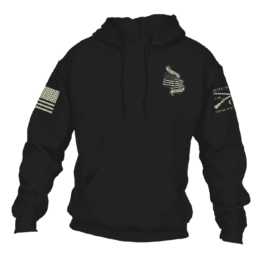 No Sacrifice No Victory Hoodie - Black 8 No Sacrifice No Victory Hoodie - Black - Image 6