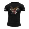 Patriot Ink T-Shirt - Black -Fashion Trend Clothing Store GS5793 TraditionalPatriotMen sTee Black WEB READY 2023