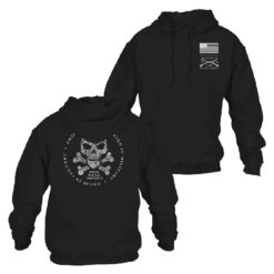 Death Paisley Hoodie - Black