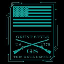 Circuit Skull Long Sleeve - Black -Fashion Trend Clothing Store GS5802 Men sCircuitSkullLongSleeve Black FRONT ARTWORK WEB READY