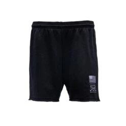Women's R&R Fleece Shorts - Black -Fashion Trend Clothing Store GS5816 STANDARD WEB READY 2023 01
