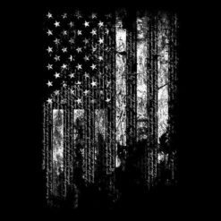 1776 Flag Long Sleeve - Black -Fashion Trend Clothing Store GS5833 Men s1776FlagLongSleeve Black WEB READY BackArt