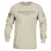 Grumpy Old Vet Long Sleeve - Sand -Fashion Trend Clothing Store GS5837 Men sGrumpyOldVetLongSleeve Sand WEB READYFRONT