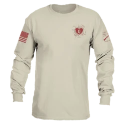 Women's Heart And Soul Of A Warrior Long Sleeve - Sand -Fashion Trend Clothing Store GS5840 Women sHeartandSoulofaWarriorLongSleeve Sand WEB READY FRONT