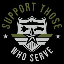 Women's Support Those Who Serve Green Line V-Neck - Black 7 Women's Support Those Who Serve Green Line V-Neck - Black -Fashion Trend Clothing Store GS5851 Women sSupportThoseWhoServeGreenLineV Neck Black WEB READY ART