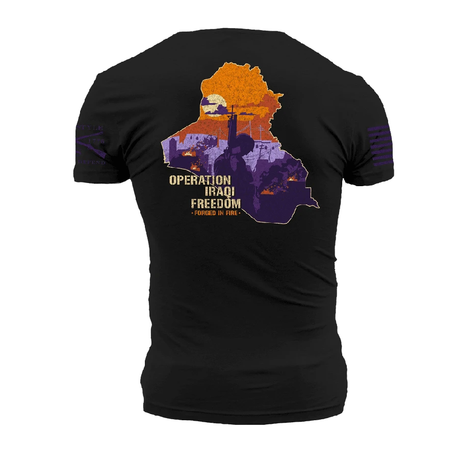 OIF - Forged In Fire T-Shirt - Black 7 OIF - Forged In Fire T-Shirt - Black - Image 5