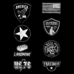 Youth Patch Hoodie - Black 11 Youth Patch Hoodie - Black -Fashion Trend Clothing Store GS5865 Youth Patch Hoodie Black WEB READY Sleeves