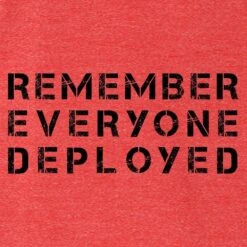 Women's R.E.D. All Forces Relaxed Fit Tee - Red 18 Women's R.E.D. All Forces Relaxed Fit Tee - Red -Fashion Trend Clothing Store GS5877 Women sREDAllForcesRelaxedFitTee Red FrontArt