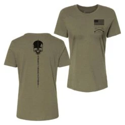 Women's Strength Through Suffering Relaxed Fit T-Shirt - Olive Triblend 9 Women's Strength Through Suffering Relaxed Fit T-Shirt - Olive Triblend -Fashion Trend Clothing Store GS5883 Women s Strength Through Suffering Relaxed Fit Tee Olive Triblend WEB READY