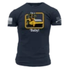 Steam Roller T-Shirt - Midnight Navy 2 Steam Roller T-Shirt - Midnight Navy -Fashion Trend Clothing Store GS5904 Men sSteamRollerTee MidnightNavy WEB READY Front