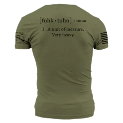 F*ck Ton T-Shirt - Military Green 13 F*ck Ton T-Shirt - Military Green -Fashion Trend Clothing Store GS5910 Men sFckTonTee MilitaryGreen WEB READY BACK