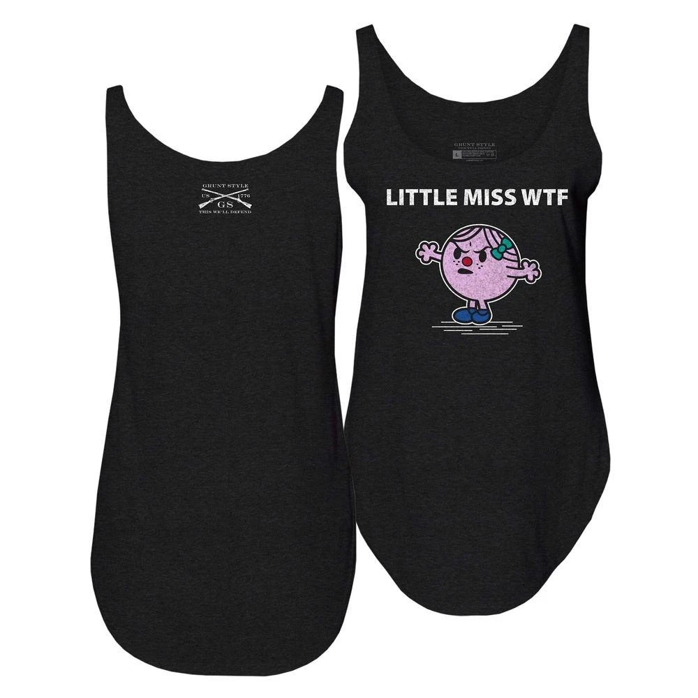 Women's WTF Tank - Black 4 Women's WTF Tank - Black - Image 2