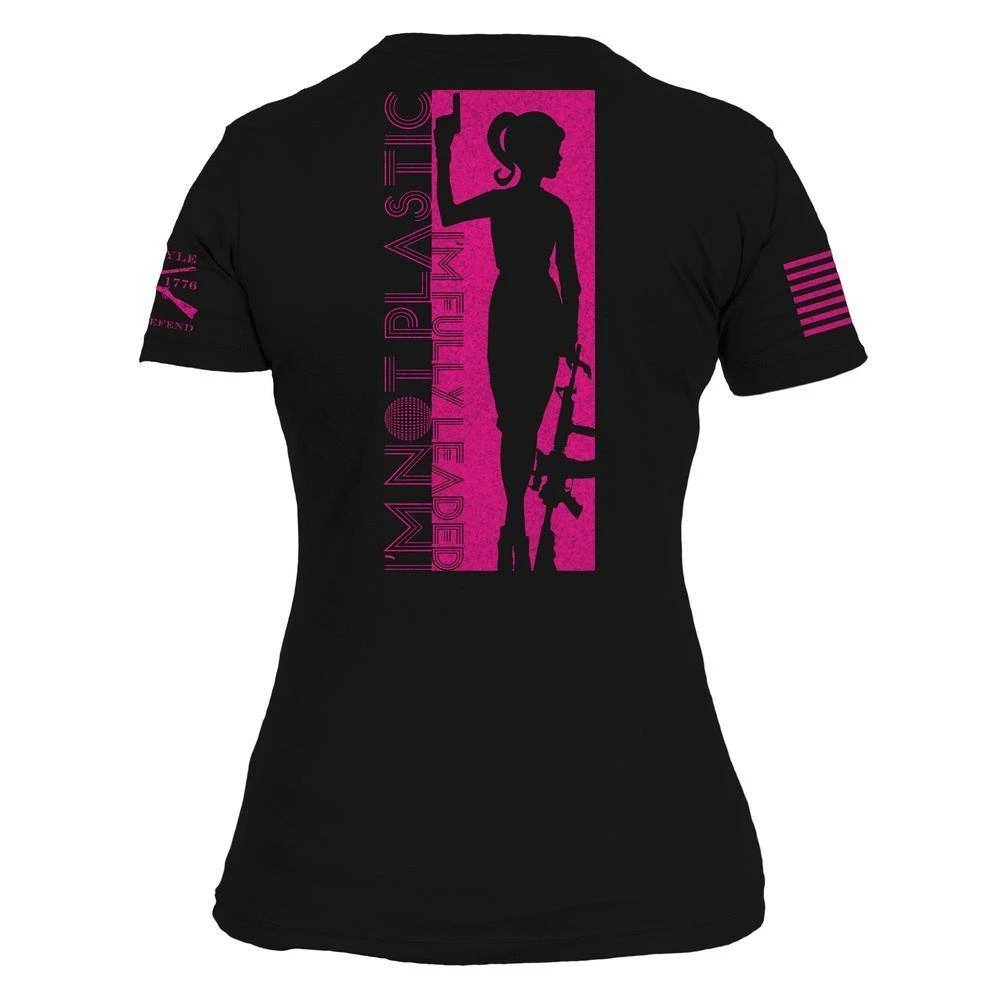 Women's Fully Leaded Slim Fit T-Shirt - Black 8 Women's Fully Leaded Slim Fit T-Shirt - Black - Image 6