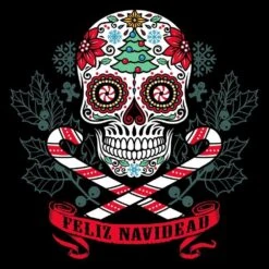 Feliz Navidead T-Shirt - Black -Fashion Trend Clothing Store GS5943 Men sFelizNavideadTee Black ARTWORK WEB READY