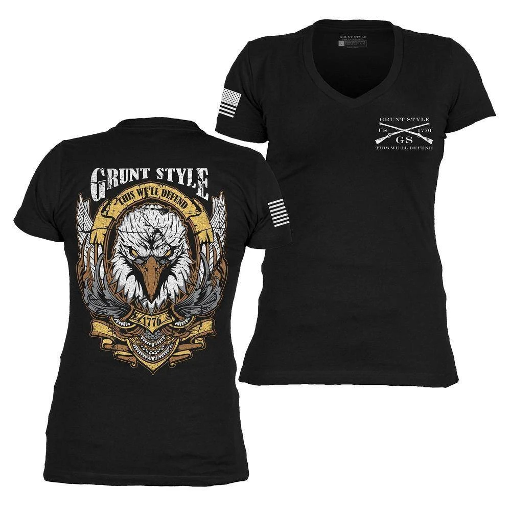 Women's Easy Rider V-Neck - Black 4 Women's Easy Rider V-Neck - Black - Image 2