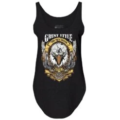 Women's Easy Rider Flowy Tank - Black -Fashion Trend Clothing Store GS5960 Women sEasyRiderFlowyTank BlackFRONT