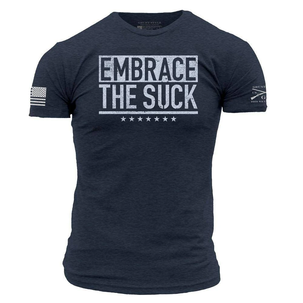Embrace The Suck T-Shirt - Midnight Navy 3 Embrace The Suck T-Shirt - Midnight Navy