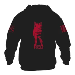 R.E.D. All Forces Hoodie - Black -Fashion Trend Clothing Store GS6069 Men sR.E.D.AllForcesHoodie Black WEB READY 2023bk