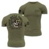 Death Skull T-Shirt - Military Green 2 Death Skull T-Shirt - Military Green -Fashion Trend Clothing Store GS6070 Men s Death Skull T Shirt Military Green WEB READY BOTH