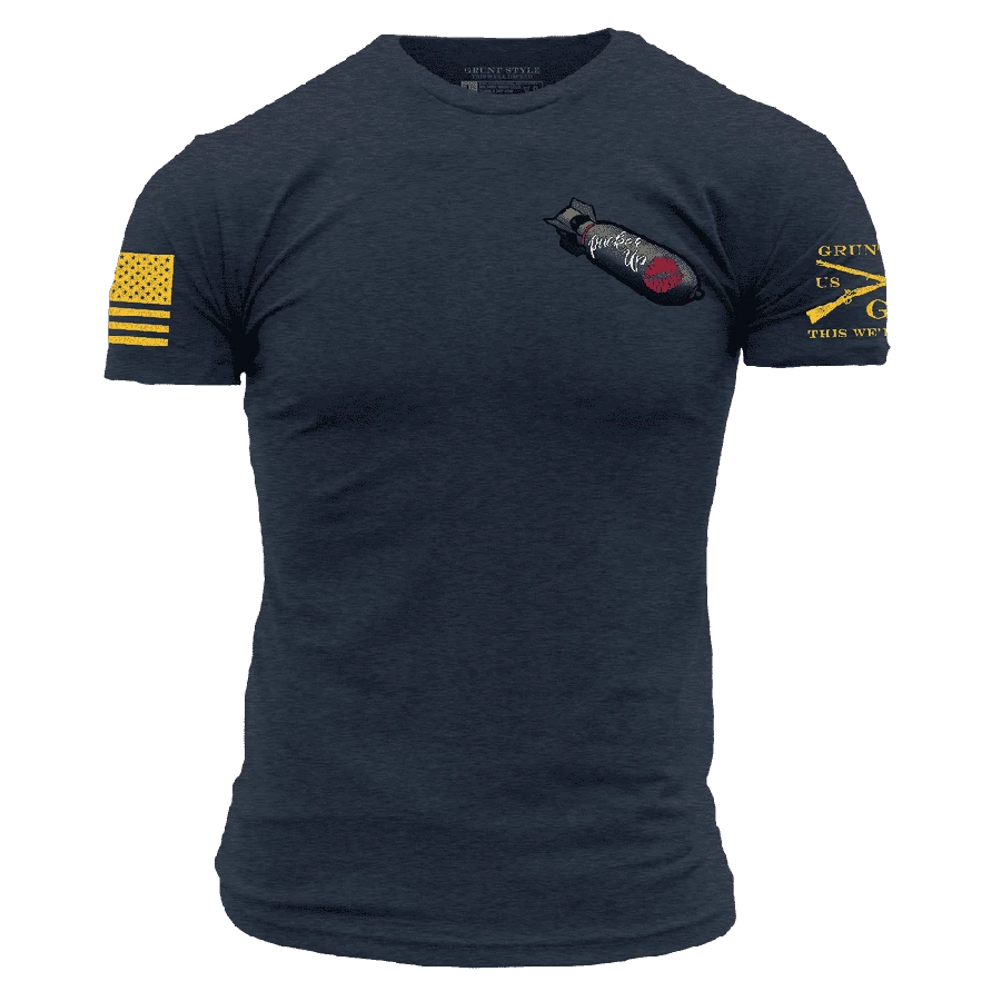 Kiss My Arsenal T-Shirt - Midnight Navy 7 Kiss My Arsenal T-Shirt - Midnight Navy - Image 5