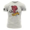 Lucky Devil T-Shirt - Sand -Fashion Trend Clothing Store GS6124 Men sLuckyDevilT Shirt Sand WEB READY 2023