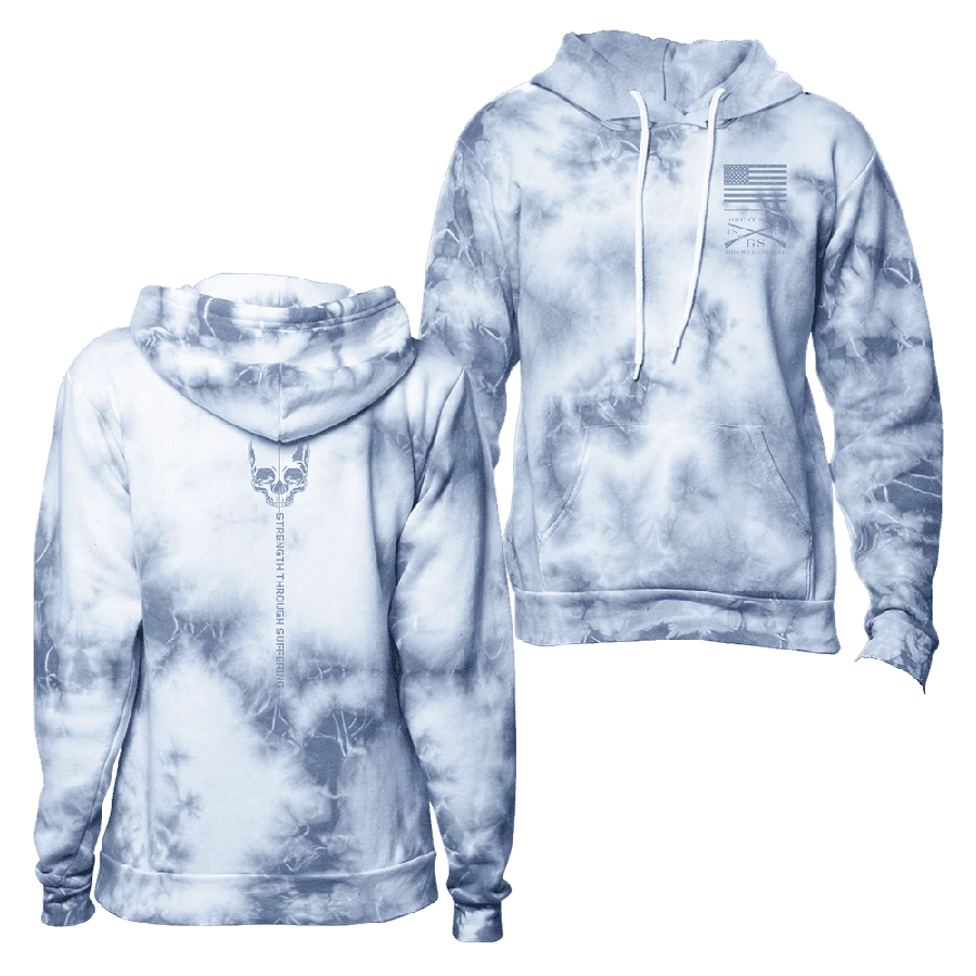 Women's Strength Through Suffering Hoodie - Infinity Wash 3 Women's Strength Through Suffering Hoodie - Infinity Wash