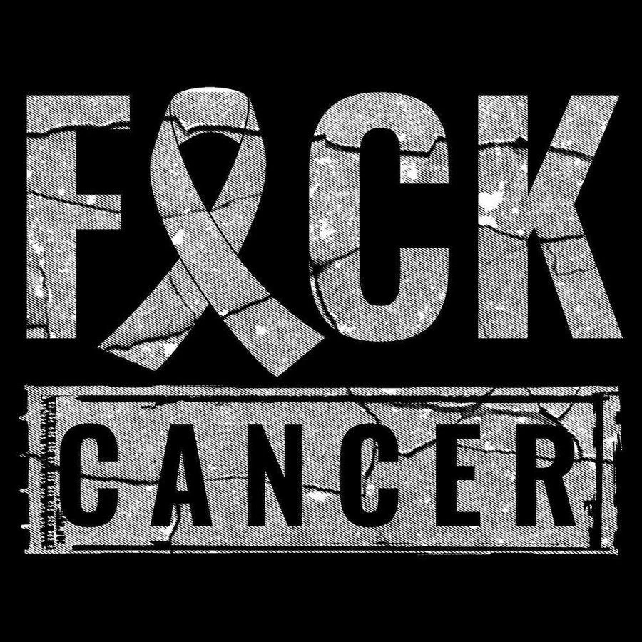 Women's F*ck Cancer Slim Fit T-Shirt - Black 6 Women's F*ck Cancer Slim Fit T-Shirt - Black - Image 4