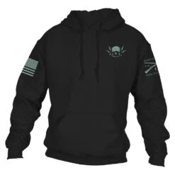 Uncle Sam Freedom Rider Hoodie - Black -Fashion Trend Clothing Store GS6150 Men sUncleSamFreedomRiderHoodie Black WEB READY FRONT