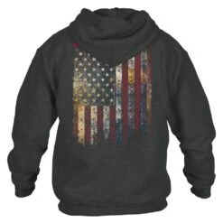 Red Blood Blue Collar™ Hoodie - Dark Heather 8 Red Blood Blue Collar™ Hoodie - Dark Heather -Fashion Trend Clothing Store GS6156 Men s Red Blood Blue Collar Hoodie Dark Heather WEB READY BACK