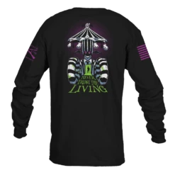 Never Trust The Living Long Sleeve - Black 14 Never Trust The Living Long Sleeve - Black -Fashion Trend Clothing Store GS6218 NeverTrustTheLivingLongSleeve Black Black WEB READY 2022bk