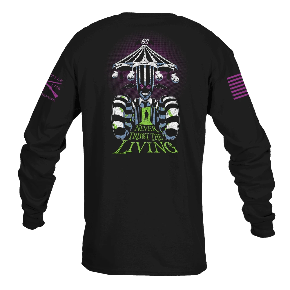 Never Trust The Living Long Sleeve - Black 8 Never Trust The Living Long Sleeve - Black - Image 6