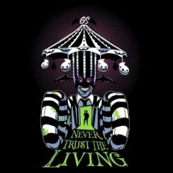 Women's Never Trust The Living V-Neck - Black 11 Women's Never Trust The Living V-Neck - Black -Fashion Trend Clothing Store GS6219 Women sNeverTrustTheLivingV Neck Black WEB READY 2022back