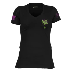 Women's Never Trust The Living V-Neck - Black 13 Women's Never Trust The Living V-Neck - Black -Fashion Trend Clothing Store GS6219 Women sNeverTrustTheLivingV Neck Black WEB READY 2022frt