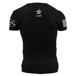 Army American Heroes T-Shirt - Black -Fashion Trend Clothing Store GSAR0040 Men sArmyAmericanHeroesT Shirt Black WEB READY Back