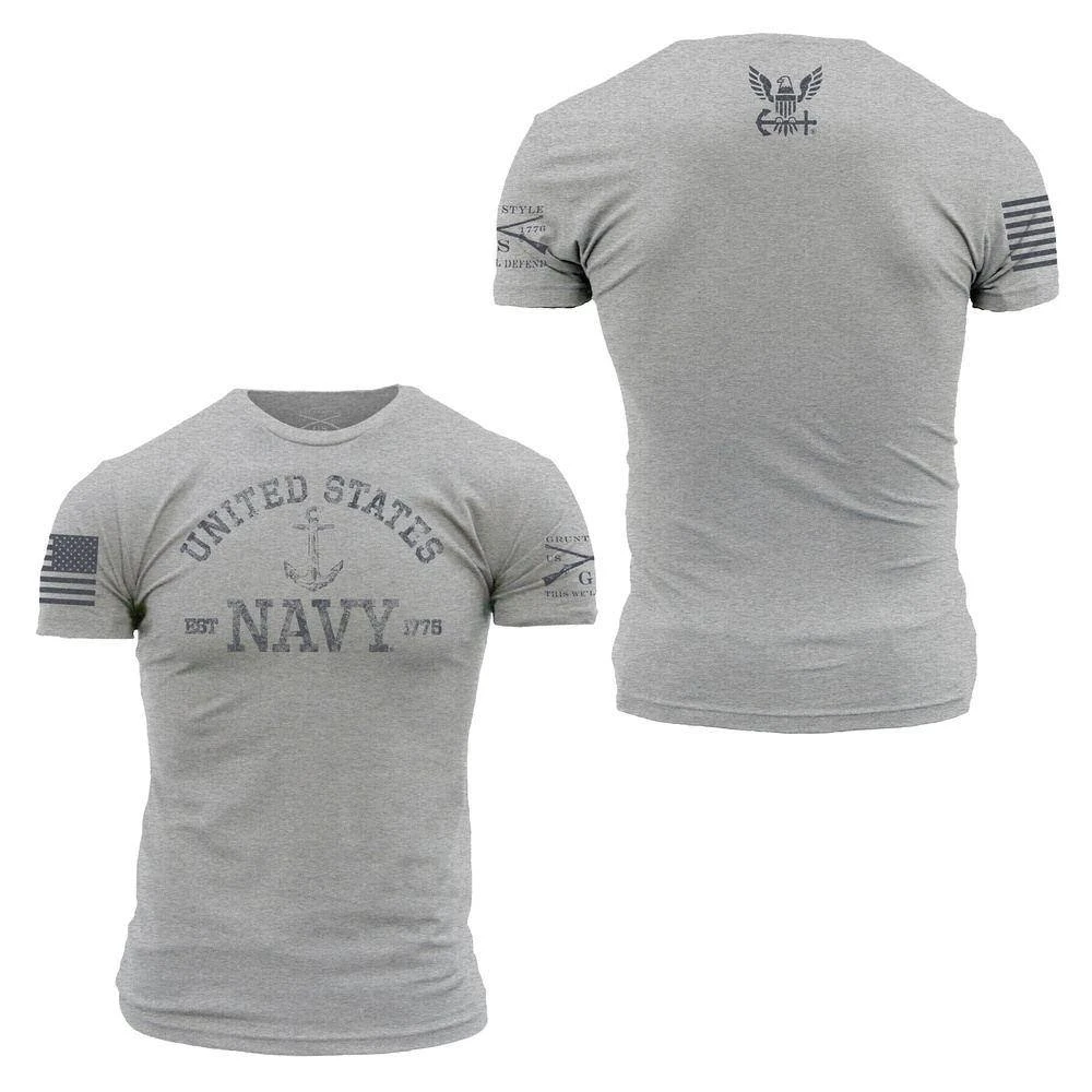 USN - Est. 1775 2.0 T-Shirt - Athletic Heather 3 USN - Est. 1775 2.0 T-Shirt - Athletic Heather
