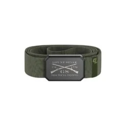 Accessories Grunt Style X Groove Life™ Belt - Gun Metal On Olive -Fashion Trend Clothing Store GruntStyleBeltOliveView1.2178