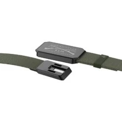 Accessories Grunt Style X Groove Life™ Belt - Gun Metal On Olive -Fashion Trend Clothing Store GruntStyleBeltOliveView4.2180