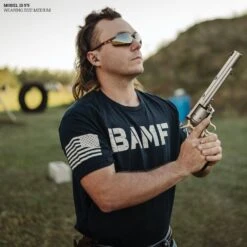 BAMF T-Shirt - Midnight Navy -Fashion Trend Clothing Store Model Info Poster 2000x2000 GS5603 BAMFMen sTee MidnightNavy